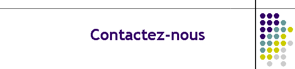 Contactez-nous